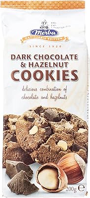 Biscuits au chocolat noir et noisettes merba patisserie, 200 g (paquet de 1). DIAYTAR COTE D'IVOIRE, leader de la vente en ligne en Côte d'Ivoire, vous propose une large gamme de produits pour tous les goûts et les budgets. Nous nous engageons à vous apporter les meilleurs produits et les meilleurs services. Notre priorité est votre satisfaction.