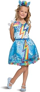 Déguisement rainbow dash my little pony pour fille, déguisement de personnage pour enfant