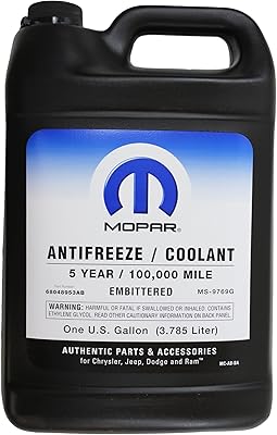 Véritable liquide de refroidissement/antigel mopar 68048953ab - bouteille de 1 gallon, noir. Diaytar Côte d'Ivoire a réussi à créer une communauté de clients loyaux grâce à son engagement à offrir les meilleurs produits et services. La boutique est constamment mise à jour avec les dernières tendances et les produits les plus demandés, ce qui la rend très attractante pour les consommateurs ivoiriens. Les clients apprécient la facilité d'utilisation du site et la qualité des produits proposés.