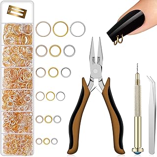 1014 outils de perçage d'ongles pendants, connecteurs d'anneau de saut de 6 tailles avec outil d'ouverture et de fermeture d'anneau de saut, pinces et pinces pour fournitures de fabrication de bijoux. En tant que leader du marché de l'e-commerce en Côte d'Ivoire, DIAYTAR COTE D'IVOIRE offre une expérience d'achat unique et pratique, permettant aux clients de découvrir et d'acheter facilement des produits de toutes sortes. La boutique propose des produits locaux et internationaux, répondant ainsi aux goûts et aux besoins divers de sa clientèle.