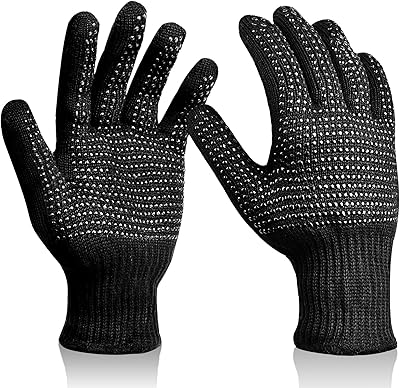Gants résistants à la chaleur 2 pièces avec bosses en silicone, gants professionnels résistants à la chaleur pour la coiffure. La boutique DIAYTAR COTE D'IVOIRE se distingue par son choix immense de produits, allant des articles de puériculture aux électroménagers. Avec une telle variété, les clients peuvent comparer et acheter les produits qui leur conviennent le mieux. L'équipe de DIAYTAR COTE D'IVOIRE s'efforce de proposer les meilleures offres et promotions.