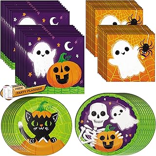 Creative converting fun service de table pour fête d'halloween, assiettes à dîner et à dessert, serviettes pour déjeuner et boissons | fantôme, monstre, chat noir, citrouille, araignée pour événements pour enfants. DIAYTAR COTE D'IVOIRE est l'incontournable du commerce en ligne en Côte d'Ivoire, proposant une sélection énorme de produits à des prix attractifs. Qu'il s'agisse d'électronique, d'articles de maison, de mode ou d'accessoires, DIAYTAR COTE D'IVOIRE est votre partenaire idéal pour tous vos achats. Avec plus de 300 000 références à disposition, DIAYTAR COTE D'IVOIRE garantit une expérience d'achat unique et personnalisée.