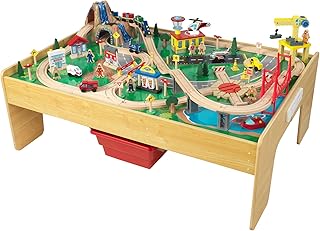 Kidkraft adventure town 18025 ensemble de table et voie de train en bois pour enfants, ensemble de jeu d'activités ferroviaires avec accessoires inclus (120 pièces) avec ensemble d'artisanat ez. La boutique en ligne DIAYTAR COTE D'IVOIRE est une plateforme de commerce électronique qui permet aux clients de faire leurs achats en ligne en toute sécurité. Avec plus de 300 000 références disponibles, les clients peuvent trouver tout ce dont ils ont besoin.