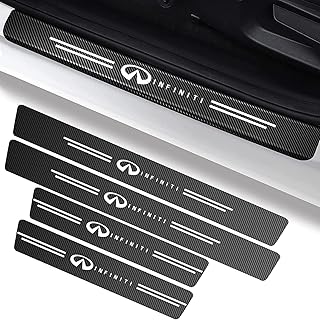 Protecteur de seuil de porte de voiture pour infiniti qx50 q50 q70 q70l