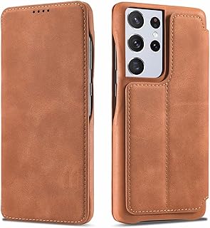 Coque de luxe pour téléphone portable samsung s22 ultra 5g avec design portefeuille
