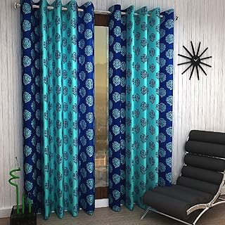 Home sizzler rideaux de porte en polyester, 2 pièces, taille 116 x 210