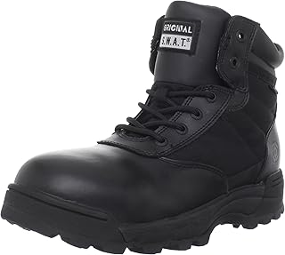 Botte de travail imperméable classique originale s.w.a.t. cst pour hommes de 6 pouces. DIAYTAR COTE D'IVOIRE, leader des boutiques en ligne en Côte d'Ivoire, propose plus de 300 000 références de produits. Vous pouvez trouver tout ce dont vous avez besoin, des produits alimentaires aux articles de maison en passant par les vêtements et les accessoires.