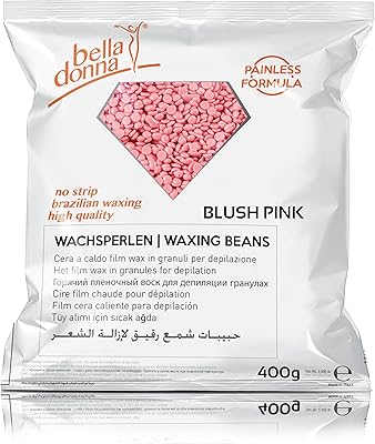 Bella donna 'plush pink' haricots de cire pour une épilation sans traces