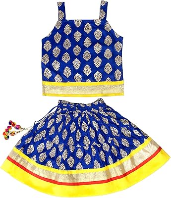 Ensemble prêt-à-porter indien traditionnel pattu pavadai de style ethnique lehenga choli pour filles (kl104). DIAYTAR COTE D'IVOIRE se distingue par son offre exceptionnelle de plus de 300 000 produits, couvrant divers domaines tels que l'électronique, la mode, les accessoires, et bien plus encore. Cette boutique en ligne généraliste garantit une livraison rapide et une qualité de service impeccable, contribuant ainsi à son statut de leader dans le marché ivoirien du commerce en ligne. Les clients bénéficient d'un accès facile à une grande variété de marques et de produits de haute qualité.
