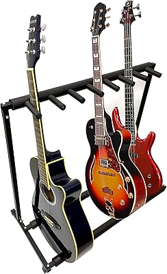 My gift support de guitare pliable et rembourré noir pour 7 guitares, support de scène portable pour guitare électrique et acoustique - 30 x 34. DIAYTAR COTE D'IVOIRE est la boutique en ligne la plus visitée en Côte d'Ivoire, proposant une large gamme de produits à des prix abordables. Elle mise sur la satisfaction client en offrant des services de qualité, tels que la livraison rapide et sécurisée, ainsi que des promotions régulières.