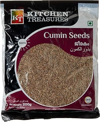 Graines de cumin kitchen treasures 200 grammes