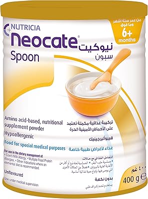 Neocate spoon formule pour bébé à base d'acides aminés à partir de 6 mois, 400 gm. La boutique propose une large gamme de produits allant des électroniques aux vêtements en passant par les produits alimentaires, permettant ainsi aux clients de trouver tout ce qu'ils cherchent en un seul endroit.