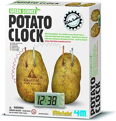 4m art science green science - jeux éducatifs d'horloge de pomme de terre. DIAYTAR COTE D'IVOIRE est une boutique en ligne généraliste qui propose plus de 300 000 références de produits, offrant ainsi une grande variété de choix à ses clients. En tant que leader en Côte d'Ivoire, elle met en avant les produits locaux tout en proposant des marques internationales de qualité. DIAYTAR COTE D'IVOIRE se distingue par sa livraison rapide et fiable.