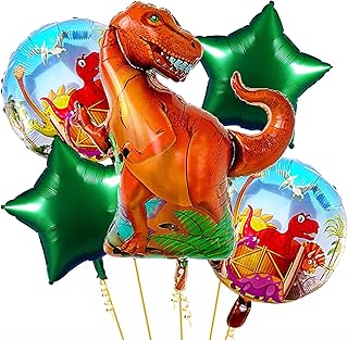 Propcycle (pack de 5) ballons sur le thème du jurassique, ballons d'anniversaire de dinosaures du jurassique, ensemble de ballons d'animaux joyeux anniversaire pour les décorations de fête... La boutique en ligne DIAYTAR COTE D'IVOIRE offre une expérience d'achat unique et pratique pour les consommateurs ivoiriens. Avec plus de 300000 produits à disposition, les clients peuvent trouver facilement ce qu'ils recherchent. La boutique est également connue pour ses promotions et ses offres spéciales régulières.