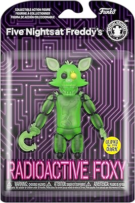 Figurine funko pop : cinq nuits chez freddy's radioactive foxy qui brille
