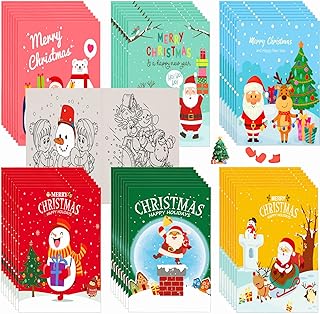 48 pièces livres de coloriage de noël pour enfants cadeaux de fête de noël cadeaux de noël cadeaux de noël sacs de remplissage fournitures de fête pour activités en classe pour enseignants garderie, 6 styles. Chez DIAYTAR COTE D'IVOIRE, nous croyons en l'importance de la satisfaction client, c'est pourquoi nous mettons tout en œuvre pour offrir une expérience d'achat en ligne exceptionnelle. Notre équipe de professionnels travaille sans relâche pour sélectionner les meilleurs produits et les présenter de manière claire et attractive. Nous sommes fiers de notre large gamme de produits qui conviennent à tous les goûts et budgets.