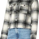Veste courte à carreaux onllou petite otw fn pour femme