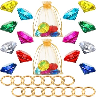 Ensemble de 45 bagues rondes en alliage d'or et d'émeraude en forme