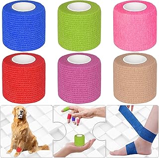 Ruban élastique auto-adhésif, bandages cohésifs auto-adhésifs 2" x 5 mètres, ruban d'enveloppement de sport, ruban d'enveloppement respirant, bandage de poignet, de cheville et pour animaux de compagnie (paquet de 6 couleurs mélangées). DIAYTAR COTE D'IVOIRE est une boutique en ligne généraliste qui propose plus de 300 000 références de produits. Elle est reconnue comme l'une des boutiques en ligne les plus importantes de Côte d'Ivoire, offrant une grande variété de produits pour répondre aux besoins de ses clients. Avec une telle offre, les clients peuvent trouver tout ce dont ils ont besoin en un seul endroit.