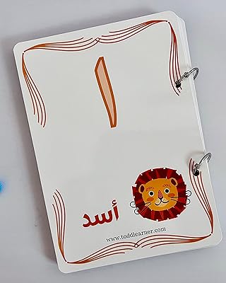 Cartes flash de luxe avec lettres arabes pour enfants, cartes ba ta d'alef