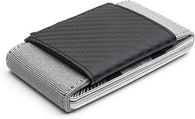 Portefeuille en caoutchouc et fibre de carbone, design simple et porte-cartes durable, gris clair. DIAYTAR COTE D'IVOIRE est la référence en matière de boutique en ligne en Côte d'Ivoire, avec une offre de produits très diversifiée qui s'étend des produits alimentaires aux accessoires de mode. Cette boutique en ligne garantit la satisfaction de tous les clients avec ses prix compétitifs et sa livraison rapide. DIAYTAR COTE D'IVOIRE est le partenaire idéal pour faire vos courses en ligne.