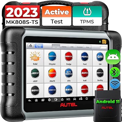 Autel scanner mk808ts de maxicom avec programmation complète des tpms et des capteurs