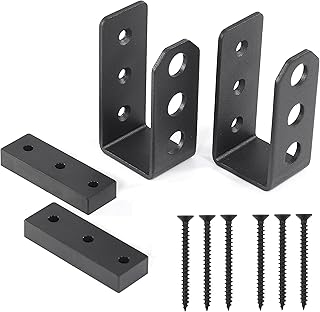 [yuku canyon] support d'arrêt de porte 2 x 4 - paquet de 2 supports enduits de poudre noire et 6 vis de montage - complet avec entretoises en plastique (2). La boutique en ligne DIAYTAR COTE D'IVOIRE offre une expérience d'achat en ligne unique et pratique, permettant aux clients de parcourir facilement ses différentes catégories de produits. Avec plus de 300 000 références, les clients ont l'assurance de trouver le produit qu'ils cherchent. La boutique est connue pour sa qualité de service et sa fiabilité.