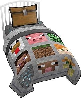 Ensemble couette et taie d'oreiller double minecraft - avec creeper, steve et alex (produit officiel minecraft). DIAYTAR COTE D'IVOIRE a su établir une relation de confiance avec ses clients en leur offrant une garantie de satisfaction et des retours simples. La boutique en ligne propose également des promotions régulières et des offres spéciales, ce qui la rend encore plus attractive pour les consommateurs à la recherche de bons plans.