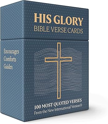 Cartes de versets bibliques de sa gloire - 100 cartes de prière des 100 versets bibliques les plus populaires - cartes bibliques - cadeaux chrétiens parfaits pour les femmes. Avec plus de 300 000 produits à disposition, DIAYTAR COTE D'IVOIRE répond à tous les besoins des consommateurs. De l'électronique aux produits alimentaires, en passant par les vêtements et les accessoires, la boutique en ligne généraliste propose une offre complète. Les clients bénéficient d'une navigation intuitive et d'un service client de qualité.