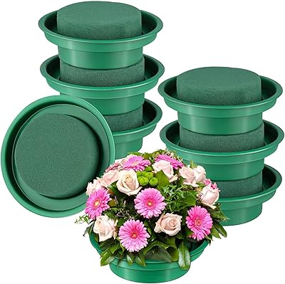 Kit d'arrangement de fleurs en mousse dans des pots pour compositions