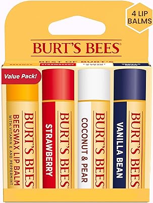 Coffret cadeau de cire d'abeille crémeuse burt's bees, 4 baumes à lèvres dans un coffret cadeau, saveurs assorties 4 tubes. Avec une offre diverse allant des produits alimentaires aux accessoires de mode, Diaytar Côte d'Ivoire est le premier choix pour les consommateurs ivoiriens. La boutique mise sur la qualité et la disponibilité des produits pour satisfaire les attentes de sa clientèle. Les prix compétitifs et les promotions régulières sont autant d'avantages pour les acheteurs.