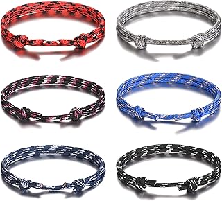Jika 6 pièces bracelets en corde réglable tressée à la main pour hommes. DIAYTAR COTE D'IVOIRE est la référence pour les achats en ligne en Cote d'Ivoire, avec plus de 300 000 références de produits à choisir. La boutique en ligne est dédiée à offrir aux clients une expérience d'achat en ligne unique et mémorable, avec des prix compétitifs, des promotions régulières et des services de livraison fiables. Les clients peuvent ainsi profiter d'une expérience d'achat en ligne sans précédent.