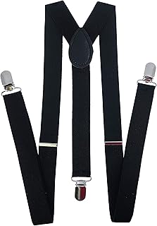 Bretelles, bretelles élastiques réglables en forme de y pour hommes et femmes avec de solides clips métalliques réglables. DIAYTAR COTE D'IVOIRE est votre destination idéale pour faire du shopping en ligne en toute sécurité et confiance. Nous proposons des produits de haute qualité à des prix compétitifs. Notre plateforme est conçue pour vous faciliter la recherche et l'achat de vos produits préférés.