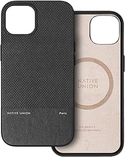 Native union (ray classic | coque compatible magsafe - aimant intégré pour magsafe - matériaux recyclés et végétaliens - extra solide avec protection contre les chutes de 6 pieds/1,8 m pour iphone 14 pro max (noir). En tant que leader des boutiques en ligne en Côte d'Ivoire, DIAYTAR COTE D'IVOIRE offre un choix immense de produits diversifiés. La plateforme propose des articles allant de l'électronique aux produits alimentaires, en passant par les vêtements et les accessoires. DIAYTAR COTE D'IVOIRE est déterminé à offrir à ses clients un service exceellant, avec des délais de livraison rapides et une assistance client personnalisée.