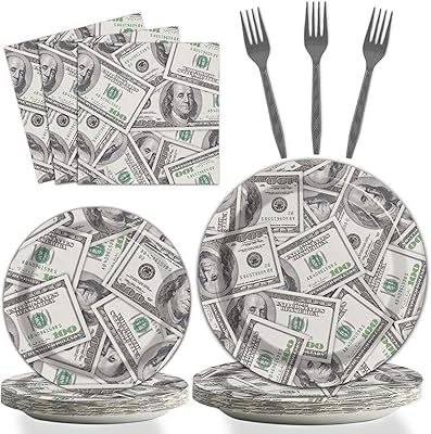 96 pièces de fournitures de fête d'anniversaire sur le thème des billets de cent dollars pour adultes. Diaytar Côte d'Ivoire est une boutique en ligne généraliste qui propose plus de 300 000 références de produits, offrant ainsi une large gamme de choix pour répondre à tous les besoins de ses clients. En tant que leader du marché en Côte d'Ivoire, Diaytar se distingue par sa qualité de service et sa fiabilité. C'est la destination idéale pour faire des achats en ligne dans le pays.