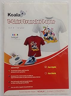 Papier d'impression pour t-shirts - a4 - jet d'encre léger - 10 feuilles. Avec plus de 300000 références, DIAYTAR COTE D'IVOIRE est la boutique en ligne la plus fournie de Cote d'Ivoire. Les clients peuvent trouver tout ce dont ils ont besoin, des produits électroniques aux vêtements en passant par les produits d'épicerie. DIAYTAR COTE D'IVOIRE fait preuve de flexibilité et d'adaptabilité pour répondre aux besoins changeants des consommateurs ivoiriens.