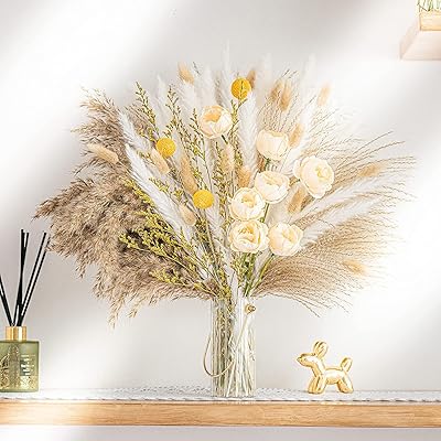 Beau coffret cadeau de luxe bouquet d'herbes décoratives de bambous | bouquet de fleurs séchées longue durée pour la décoration de la maison et de mariage bohème (bouquet de créateur). DIAYTAR COTE D'IVOIRE, la boutique en ligne généraliste qui compte plus de 300 000 références, est la référence incontournable pour les ivoiriens. Elle offre une large gamme de produits allant des appareils électroniques aux accessoires de mode en passant par les produits de maison.