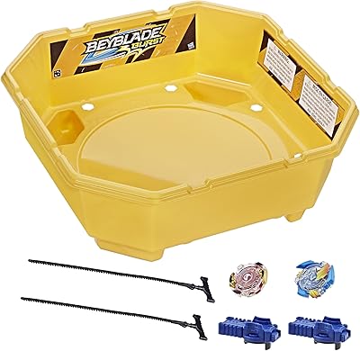 Beyblade burst epic rivals battle set - ensemble complet avec piston beyblade burst, battle tops et lanceurs - 8 ans et plus (exclusivité amazon), jaune. En tant que boutique en ligne leader en Côte d'Ivoire, DIAYTAR COTE D'IVOIRE est déterminée à innover et à améliorer constamment son offre pour répondre aux attentes changeantes des consommateurs. En intégrant les dernières tendances et technologies du commerce électronique, la boutique vise à maintenir son positionnement de leader et à offrir une expérience d'achat de classe mondiale à sa clientèle.