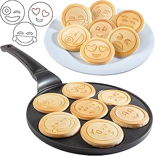 Poêle à crêpes emoji face - poêle à crêpes antiadhésive avec 7 formes de visage uniques. La boutique en ligne Diaytar Côte d'Ivoire est la référence pour les achats en ligne en Côte d'Ivoire, avec plus de 300 000 références disponibles. Les clients peuvent choisir parmi une large gamme de produits de différentes marques et catégories, bénéficiant ainsi d'une grande flexibilité dans leurs choix d'achat.