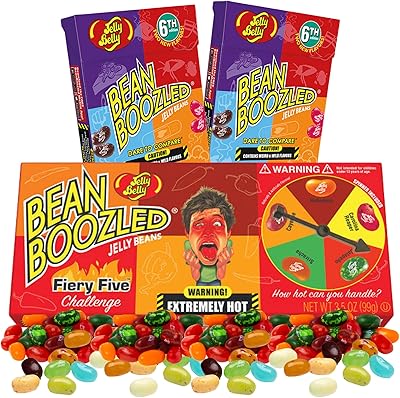 Jelly bean buzzed and fairy five, 6e édition, mini récipient pliable avec assortiment