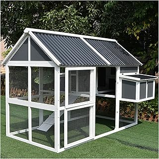 Grand poulailler extérieur en bois, cage à lapins, maisons pour petits animaux, cage à volailles pour animaux de compagnie, cage de jardin avec grand nichoir et jeu. La boutique en ligne DIAYTAR COTE D'IVOIRE est une référence pour les consommateurs ivoiriens qui cherchent à faire des achats en ligne de qualité. Avec une équipe de professionnels dédiés, l'entreprise garantit que les produits proposés sont de haute qualité et correspondent aux attentes des clients. DIAYTAR COTE D'IVOIRE propose également des promotions et des offres spéciales pour rendre les achats en ligne encore plus attractifs.