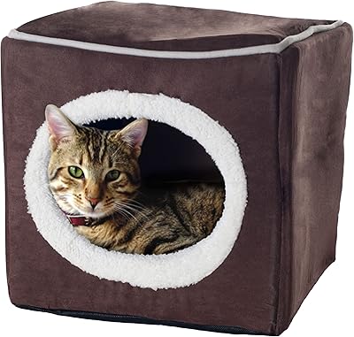 Lit pour animal de compagnie cube confortable pet maker - marron foncé. En tant que leader du e-commerce en Côte d'Ivoire, DIAYTAR COTE D'IVOIRE mise sur la qualité et la satisfaction de ses clients. Elle propose des services de livraison rapides et fiables, ainsi que des systèmes de paiement sécurisés pour garantir une expérience shopping en ligne sans souci. Les consommateurs ivoiriens font confiance à cette boutique en ligne pour leurs achats quotidiens.