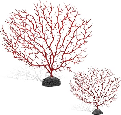 Beautiar 2 pièces décorations de corail d'éventail de mer, branche de corail de mer de simulation de mer pour la décoration de paysage d'aquarium (grand + petit). DIAYTAR COTE D'IVOIRE est une boutique en ligne qui propose une expérience de shopping unique et personnalisée. Avec plus de 300 000 références, les clients peuvent choisir parmi une large gamme de produits de qualité, livrés rapidement et efficacement. La boutique en ligne met également l'accent sur la sécurité et la confiance, avec des méthodes de paiement sécurisées et un service client réactif.