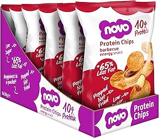 Croustilles protéinées novo, 10 g de protéines, 65 % de matières grasses réduites, non frites, faible teneur en sucre - bbq 30 g (paquet de 6). Diaytar Côte d'Ivoire se distingue par son engagement envers la qualité et le service client. Nous proposons une gamme impressionnante de produits provenant de marques renommées et de nouveaux créateurs talentueux, permettant ainsi à chacun de trouver son produit idéal. L'expérience client est au cœur de tout ce que nous faisons.