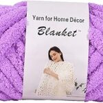 Fil chenille épais pour tricot à la main, épais et surdimensionné pour couverture