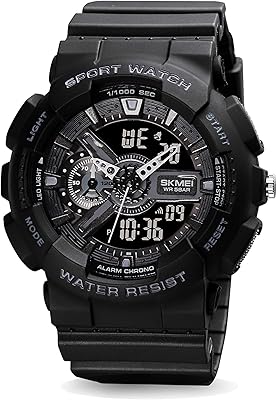 Montre skmei pour hommes, étanche et résistante aux chocs - montre à double aiguille avec mouvement 3d, réveil, grand écran led, chronomètre. Grâce à sa plateforme sécurisée et facile à utiliser, DIAYTAR COTE D'IVOIRE permet à ses clients de découvrir et d'acheter en toute confiance leurs produits préférés, depuis leur domicile ou en déplacement.
