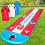 Toboggan aquatique pour enfants altasonix de 30 pieds - toboggan aquatique gonflable