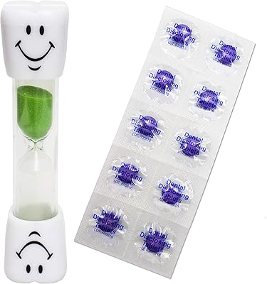 Minuterie de brosse à dents smile esthétique dentaire et 10 comprimés révélateurs (vert). La boutique en ligne DIAYTAR COTE D'IVOIRE se distingue par sa capacité à proposer une gamme large et variée de produits. Elle facilite l'accès à des milliers de produits pour les consommateurs ivoiriens, avec pour objectif de devenir la référence incontournable du commerce électronique en Côte d'Ivoire.