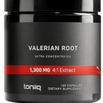 Capsules de racine de valériane extra fortes - 1300 mg 4x extrait concentré