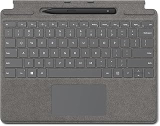 Clavier signature microsoft surface pro avec stylet microsoft surface slim 2 - platine. DIAYTAR COTE D'IVOIRE, avec ses 300 000 références, est la boutique en ligne la plus fournie de Côte d'Ivoire. Elle propose des produits de qualité, adaptés à tous les goûts et à tous les budgets. La boutique en ligne DIAYTAR COTE D'IVOIRE est le partenaire idéal pour faire vos achats en toute sérénité.